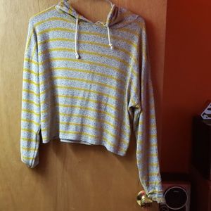Cropped hoodie